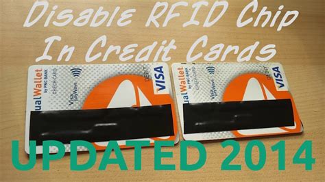 how to destroy rfid credit card|no burning credit card removal.